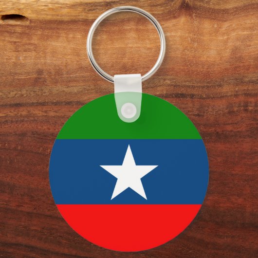 Vlag van Ogaden Sleutelhanger (Voorkant)