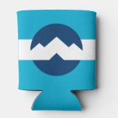 Vlag van Ogden, Utah Blikjeskoeler (Achterkant)