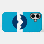 Vlag van Ogden, Utah Case-Mate iPhone Case (Achterkant (horizontaal))