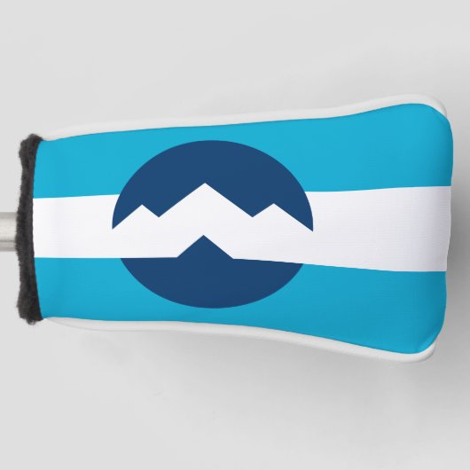 Vlag van Ogden, Utah Golfheadcover (Voorkant)