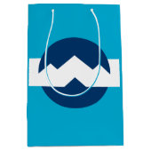 Vlag van Ogden, Utah Medium Cadeauzakje (Voorkant)