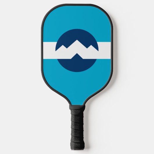 Vlag van Ogden, Utah Pickleball Paddle (Voorkant)