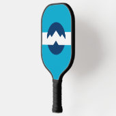 Vlag van Ogden, Utah Pickleball Paddle (Links)