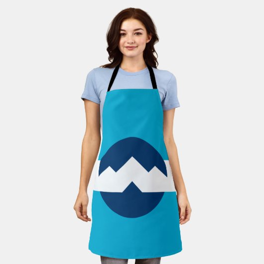 Vlag van Ogden, Utah Schort (Gedragen)