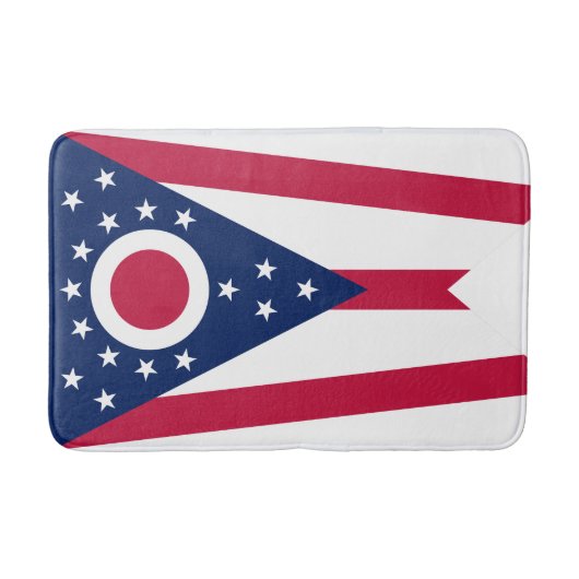 Vlag van Ohio Badmat (Voorkant)