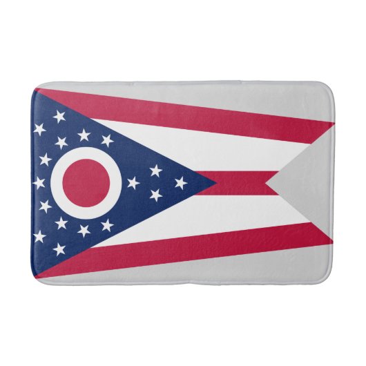 Vlag van Ohio Badmat (Voorkant)