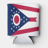 Vlag van Ohio Blikjeskoeler (Voorkant)