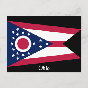 Vlag van Ohio Briefkaart