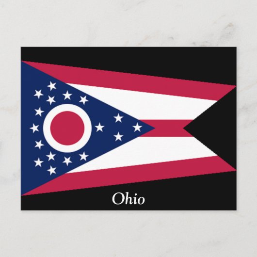 Vlag van Ohio Briefkaart (Voorkant)
