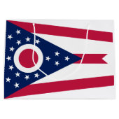 Vlag van Ohio Groot Cadeauzakje (Voorkant)