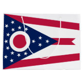 Vlag van Ohio Groot Cadeauzakje (Achterkant)