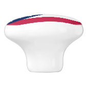 Vlag van Ohio Keramische Knop (Zijkant)