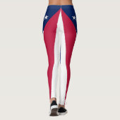 Vlag van Ohio Leggings (Achterkant)