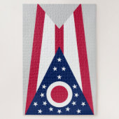 Vlag van Ohio Legpuzzel (Verticaal)