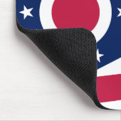 Vlag van Ohio Muismat (Hoek)