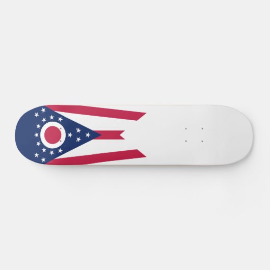 Vlag van Ohio Persoonlijk Skateboard (Horizontaal)