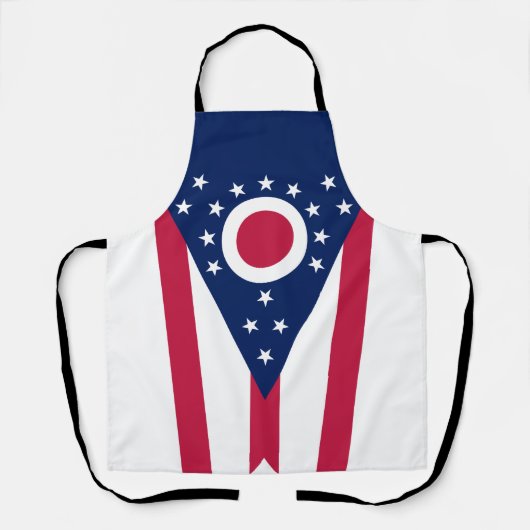 Vlag van Ohio Schort (Voorkant)