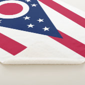 Vlag van Ohio Sherpa Deken (3/4)