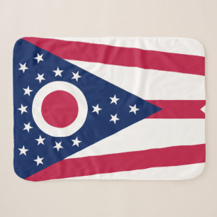 Vlag van Ohio Sherpa Deken