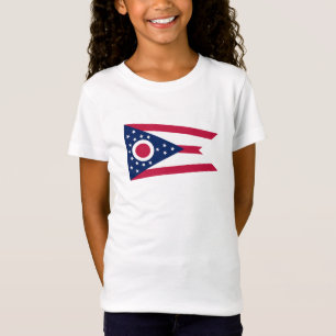 Vlag van Ohio T-shirt