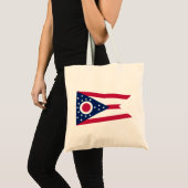 Vlag van Ohio Tote Bag (Voorkant (product))
