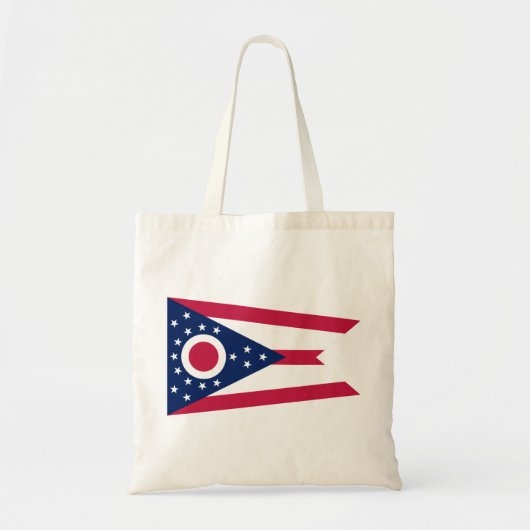 Vlag van Ohio Tote Bag (Voorkant)