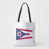 Vlag van Ohio Tote Bag (Voorkant)