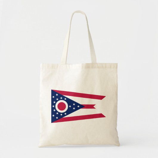 Vlag van Ohio Tote Bag (Voorkant)