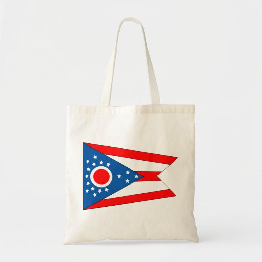Vlag van Ohio Tote Bag (Voorkant)