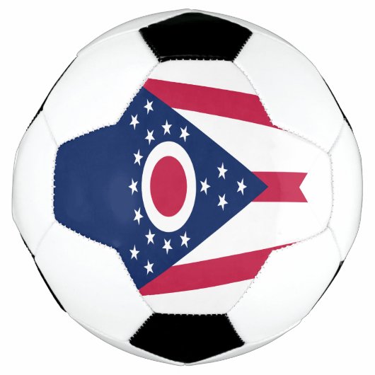 Vlag van Ohio Voetbal (Voorkant)
