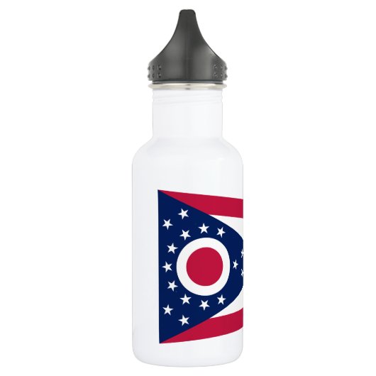 Vlag van Ohio Waterfles (Links)