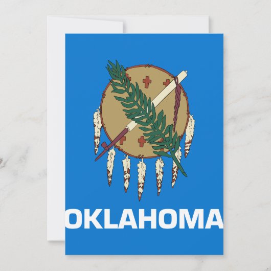 Vlag van Oklahoma (Voorkant)