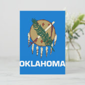 Vlag van Oklahoma (Staand voorkant)