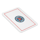 Vlag van Oklahoma City (Oklahoma) Magneet (Rechterzijde)