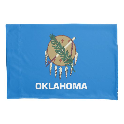Vlag van Oklahoma Kussensloop (Voorkant)