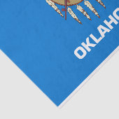 Vlag van Oklahoma Tissuepapier (Detail)