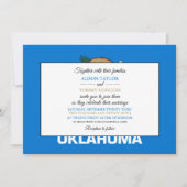 Vlag van Oklahoma, Vlag van Oklahoma Wedding Kaart (Voorkant)