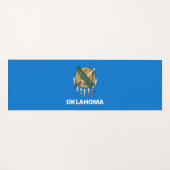 Vlag van Oklahoma (VS-staat) Yogamat (Voorkant (horizontaal))