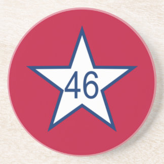 Vlag van Oklahoma Zandsteen Onderzetter