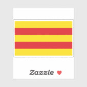 Vlag van Oldenburg, Duitsland Sticker (Vel)