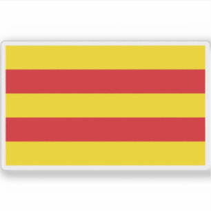 Vlag van Oldenburg, Duitsland Sticker