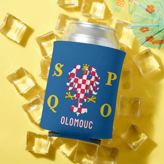 Vlag van Olomouc Blikjeskoeler (Insitu Zomer)