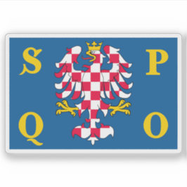 Vlag van Olomouc, Tsjechië Sticker