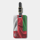 Vlag van Oman Bagagelabel (Voorkant verticaal)