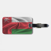 Vlag van Oman Bagagelabel (Achterkant horizontaal)