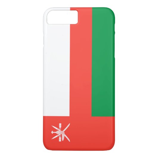 Vlag van Oman Case-Mate iPhone Case (Achterkant)