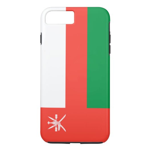 Vlag van Oman Case-Mate iPhone Case (Achterkant)