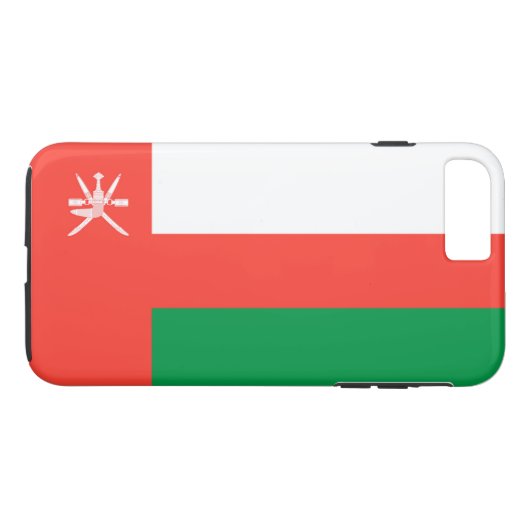 Vlag van Oman Case-Mate iPhone Case (Achterkant (Horizontaal))