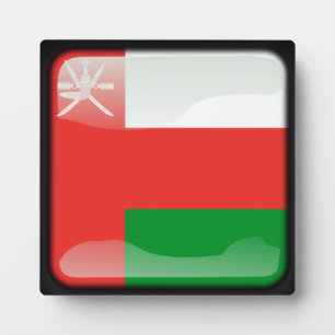 Vlag van Oman Fotoplaat