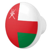 Vlag van Oman Keramische Knop (Rechts)